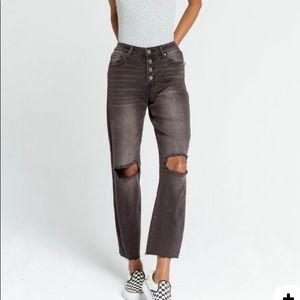 RSQ JEANS High Rise Straight Leg size 1/w25